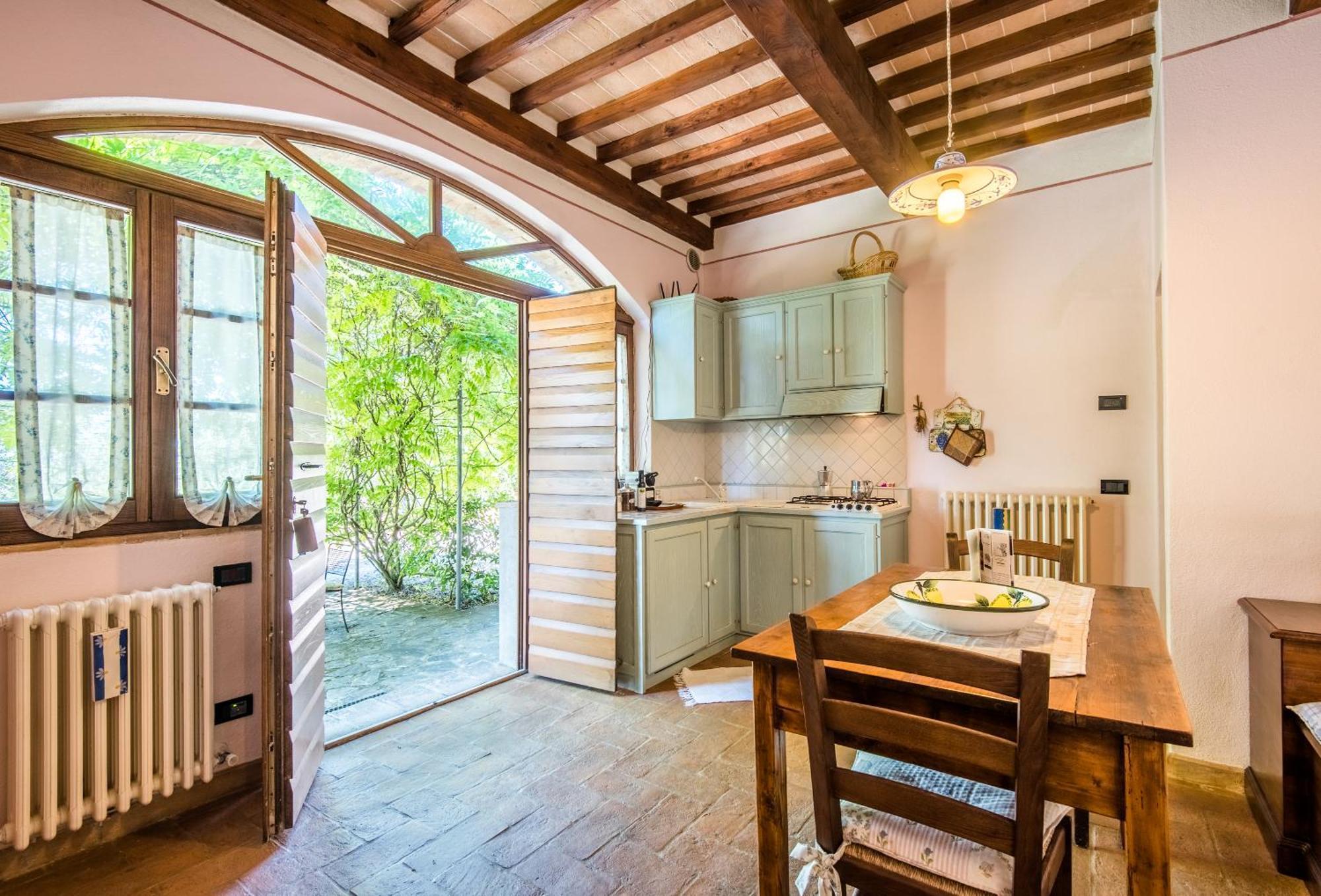 Glicine Apartment Podere Giardino Montalcino Exterior foto