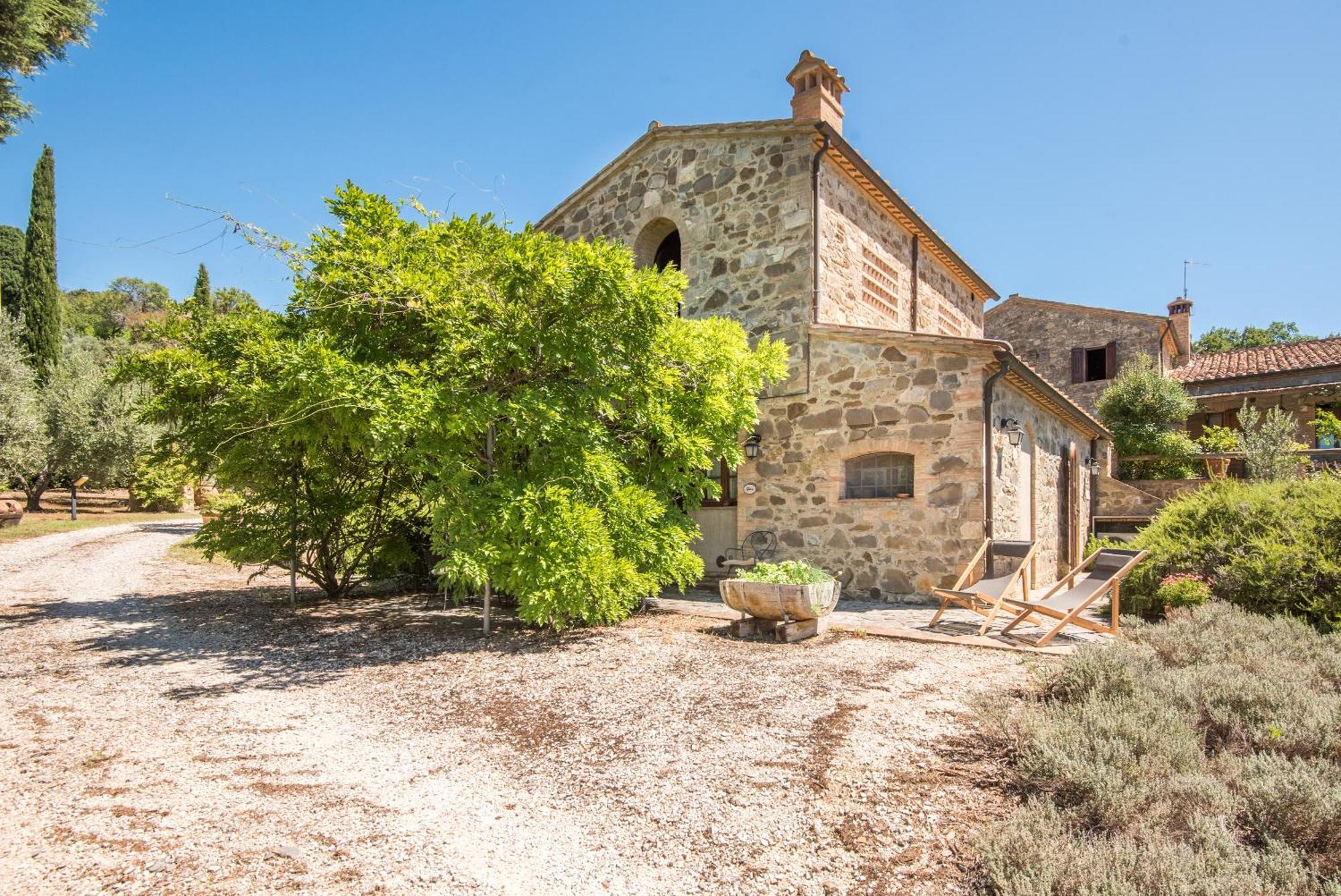 Glicine Apartment Podere Giardino Montalcino Exterior foto
